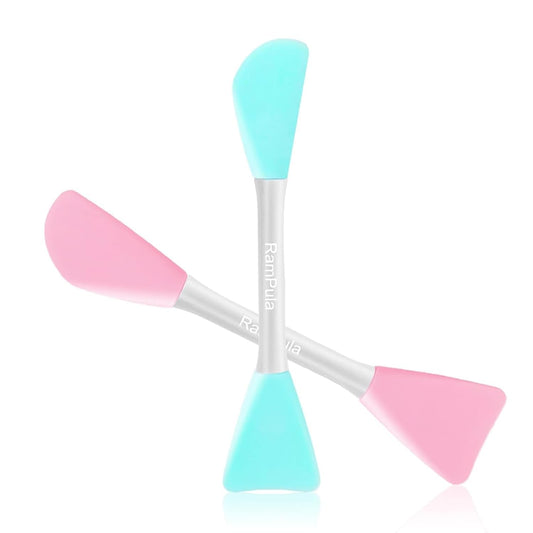 Silicone Face Mask Brush, Facial Mud Mask Applicator Brush Flexible for Applying Facial Mask,Sleeping Mask,Clay Mask,Body Lotion Mask Beauty Tools Makeup Brushes Applicator