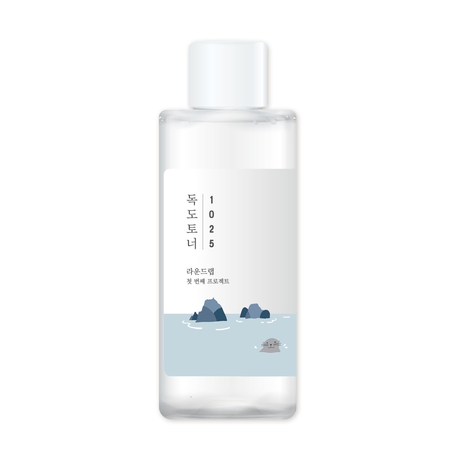 ROUND LAB Dokdo Toner (Unscented) | Exfoliating Dead Skin Cells Without Irritation, Hydrating