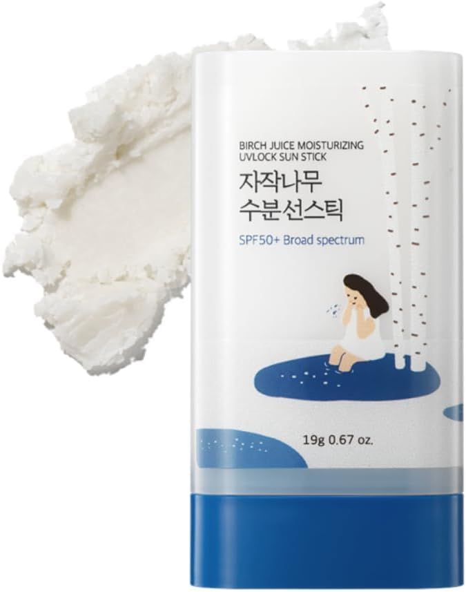 ROUND LAB Birch Juice Moisturizing Sun Stick SPF 50+, 0.67oz