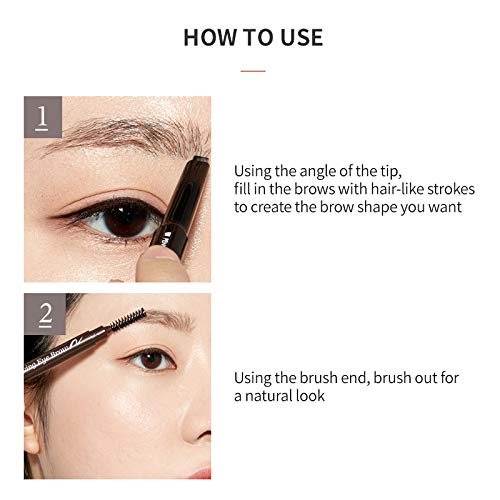 Etude House Drawing Eye Brow, No.1 Dark Brown, 0.2 Ounce