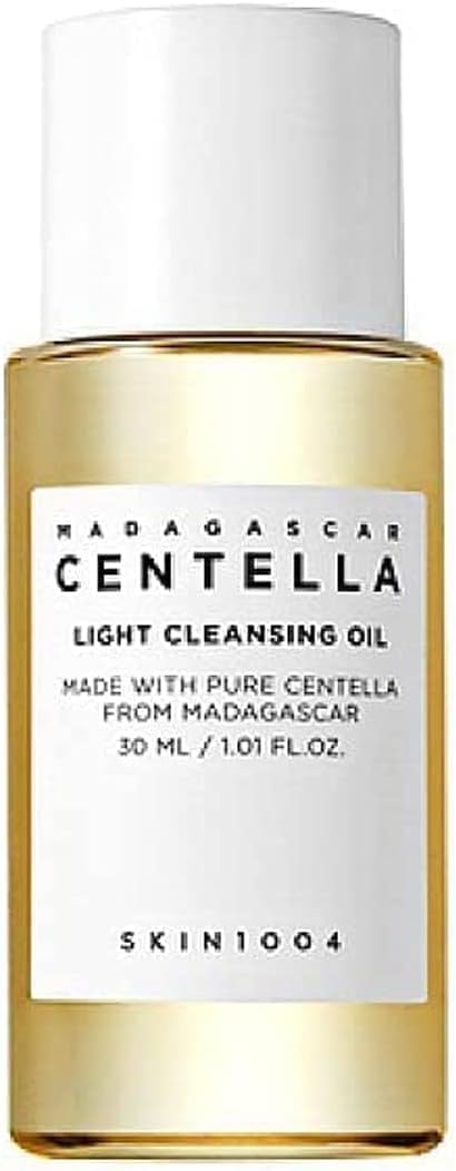 SKIN1004 Madagascar Centella Light Cleansing Oil 1.01 fl.oz, 30ml | Gentle Oil Cleanser for Face