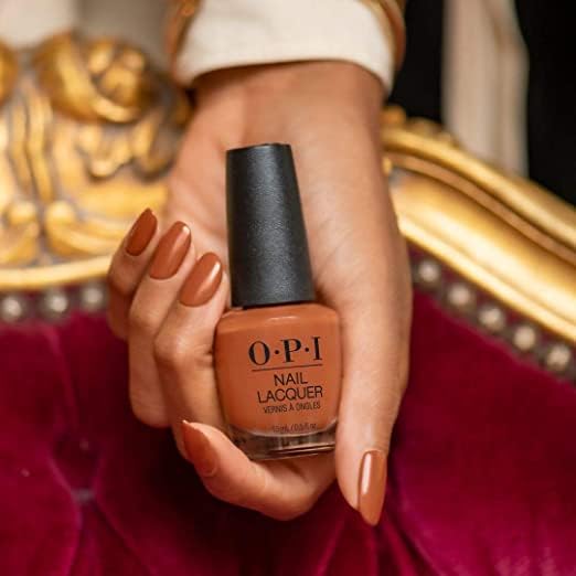OPI Nail Lacquer My Italian is a Little Rusty | Opaque Muted Orange Polish