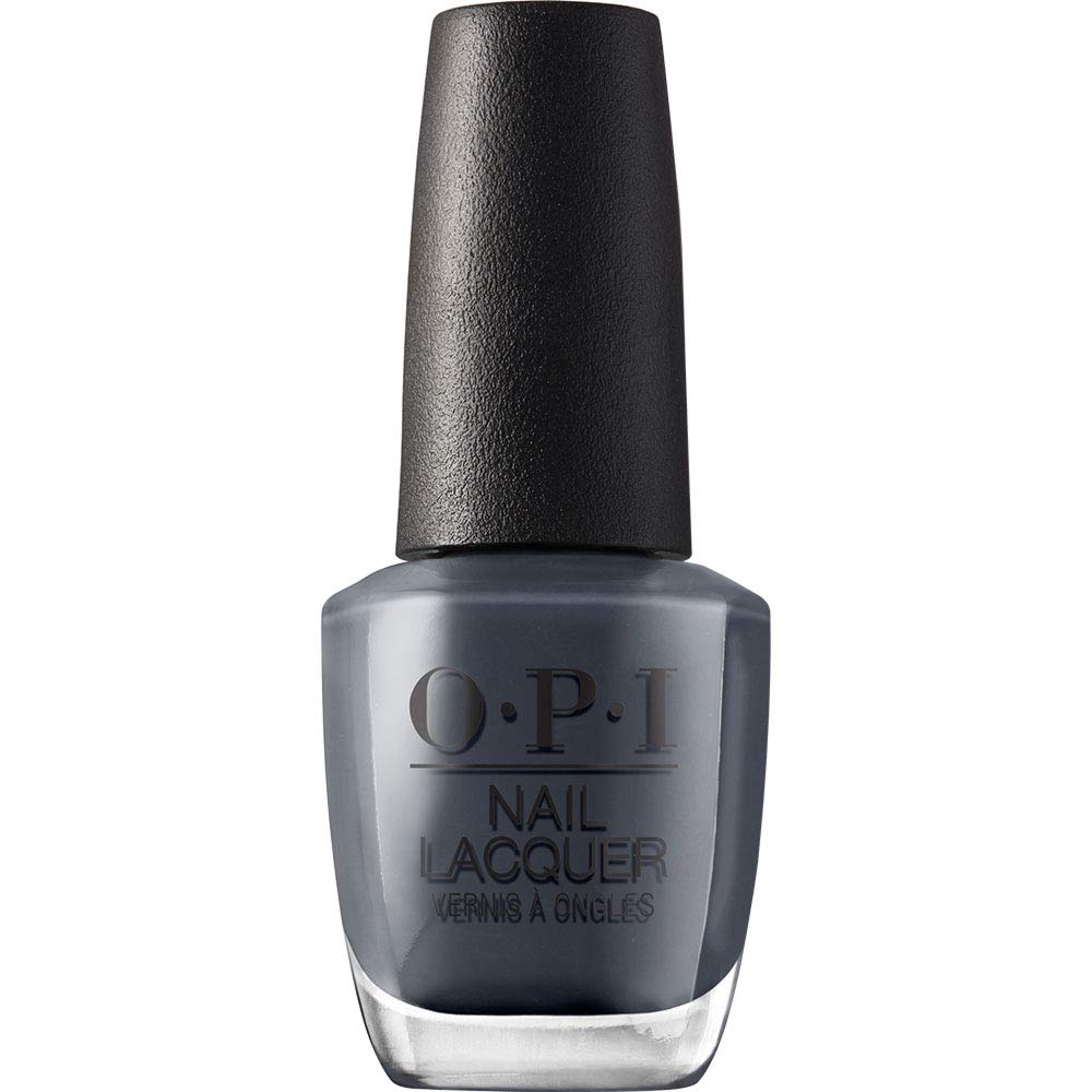 OPI Nail Lacquer Rub-a-Pub-Pub | Opaque Dark Gray Nail Polish