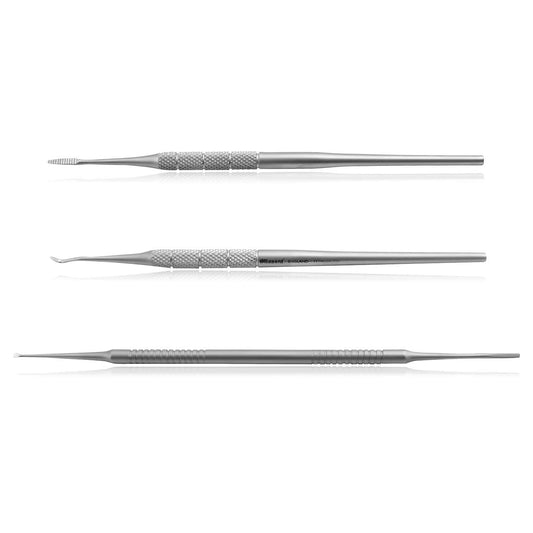 Blizzard Blacks Files and Probe Podiatry Tools German Forged - Blacks File Spoon and Swan Neck