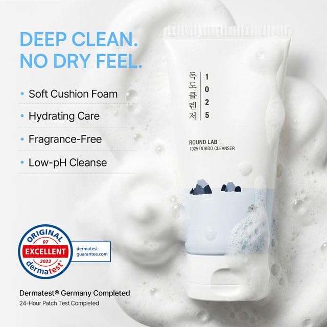 ROUND LAB 1025 Dokdo Cleanser, 10.14 Fl Oz