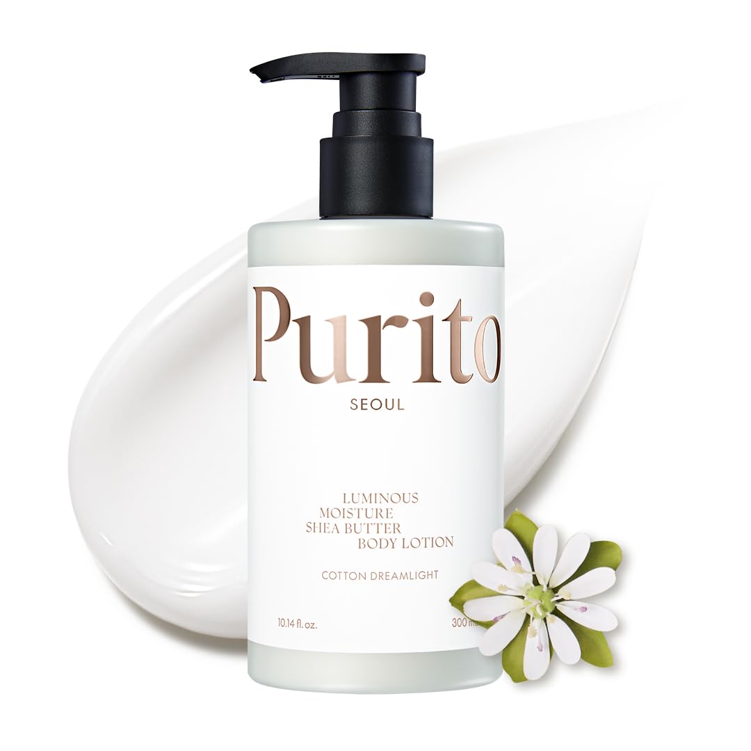PURITO Shea Butter Lotion (Cotton) | Body Lotion With Cotton Scent