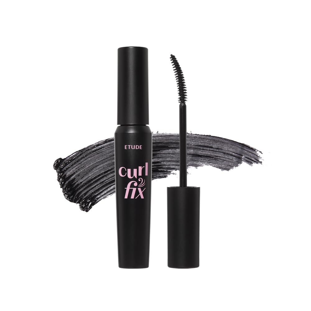 ETUDE Curl Fix Waterproof Volumizing Mascara, Long-Lasting, 0.27 fl oz