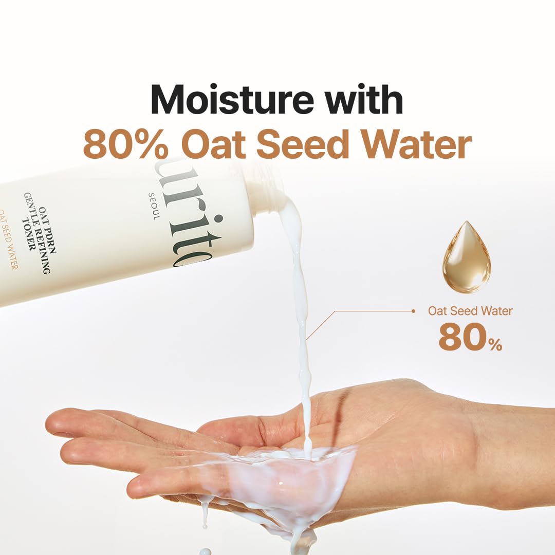 PURITO Oat PDRN Refining Toner | Exfoliating Acne Skin Facial Toner