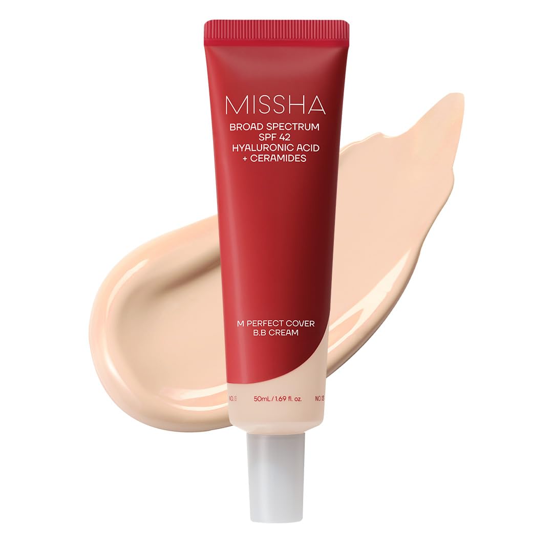 MISSHA M Perfect Cover BB Cream No.13 Bright Beige SPF 42 PA+++ 1.69 oz