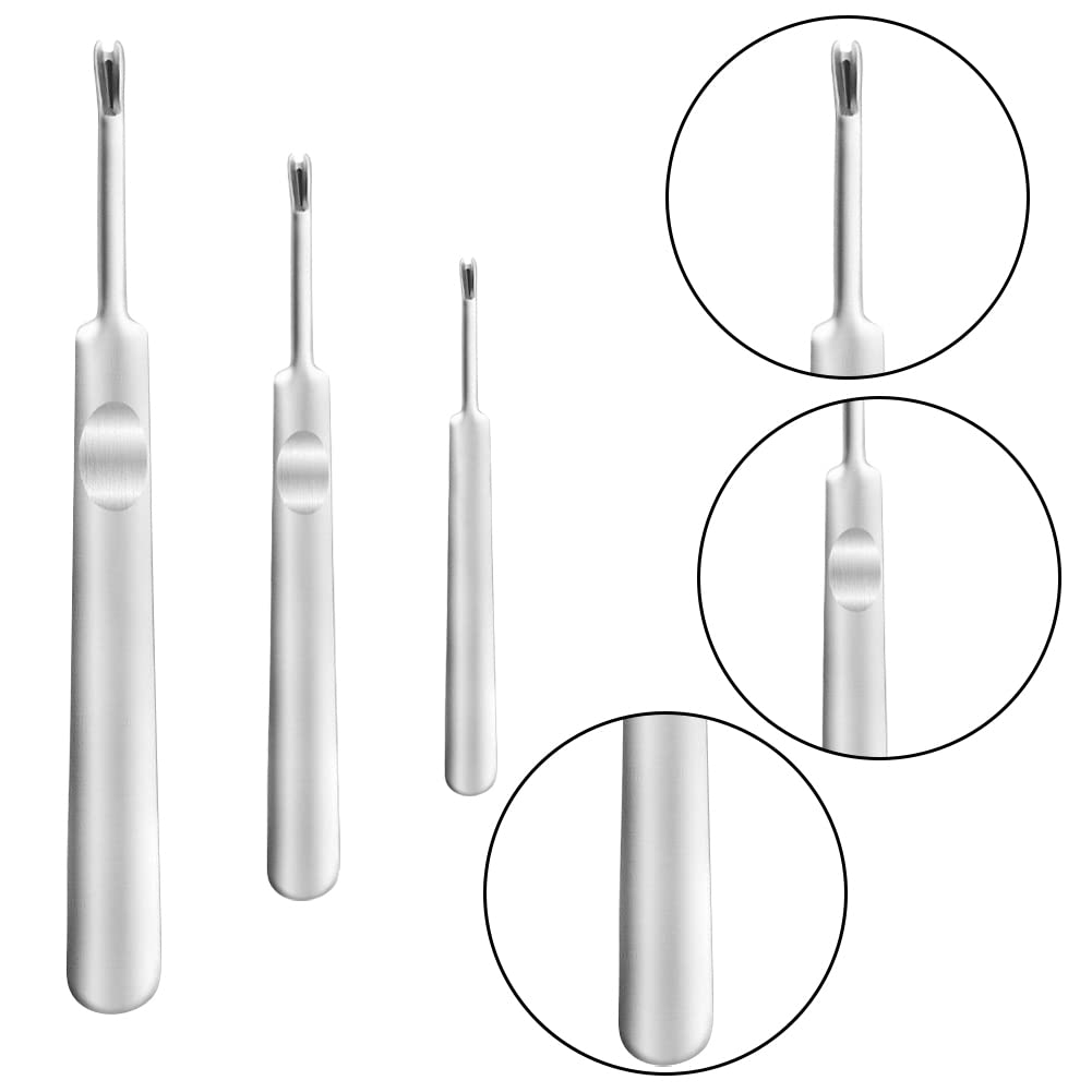 9 Pack Cuticle Nail Pusher and Trimmer Nail Cuticle Fork Professional Stainless Steel Dead Skin Remover Dead Skin Cuticle Pusher Nail Art Tool for Fingernails and Toenails