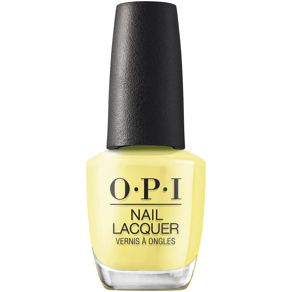 OPI Nail Lacquer Stay Out All Bright​ | Opaque Bright Yellow Nail Polish