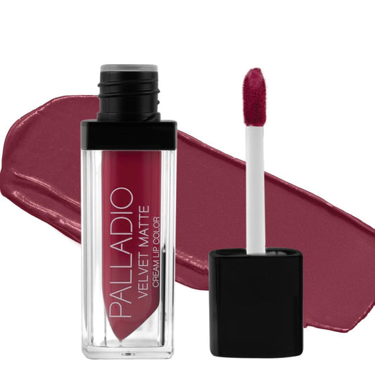 Palladio Velvet Matte Cream Lip Color, Plush