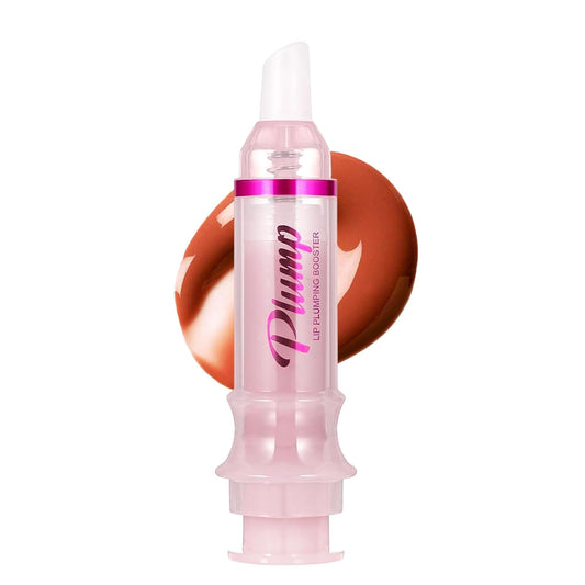 Erinde Natural Ginger Lip Plumping Booster Oil, Ultra-Hydrating & Nourishing Plumper, Glossy Finish Fuller Lip Plumper Gloss for Women Girls, G06