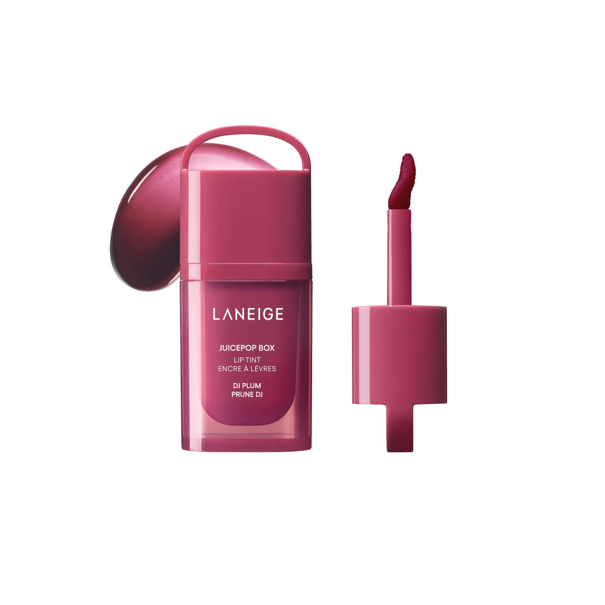LANEIGE JuicePop Box Korean Lip Tint: Long-Lasting Hydrating Lightweight Tint, Buildable Juicy