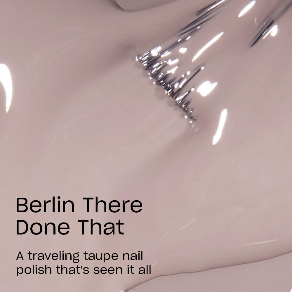 OPI Nail Lacquer Berlin There Done That | Opaque Dark Brown Nail Polish