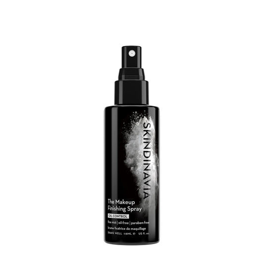 Skindinavia The Makeup Finishing Spray, Oil Control Makeup Setting Spray, All-Day Wear, Long-Lasting Up to 16+ Hours, Heat-Resistant & Waterproof, Fine Mist, 2.0 Oz