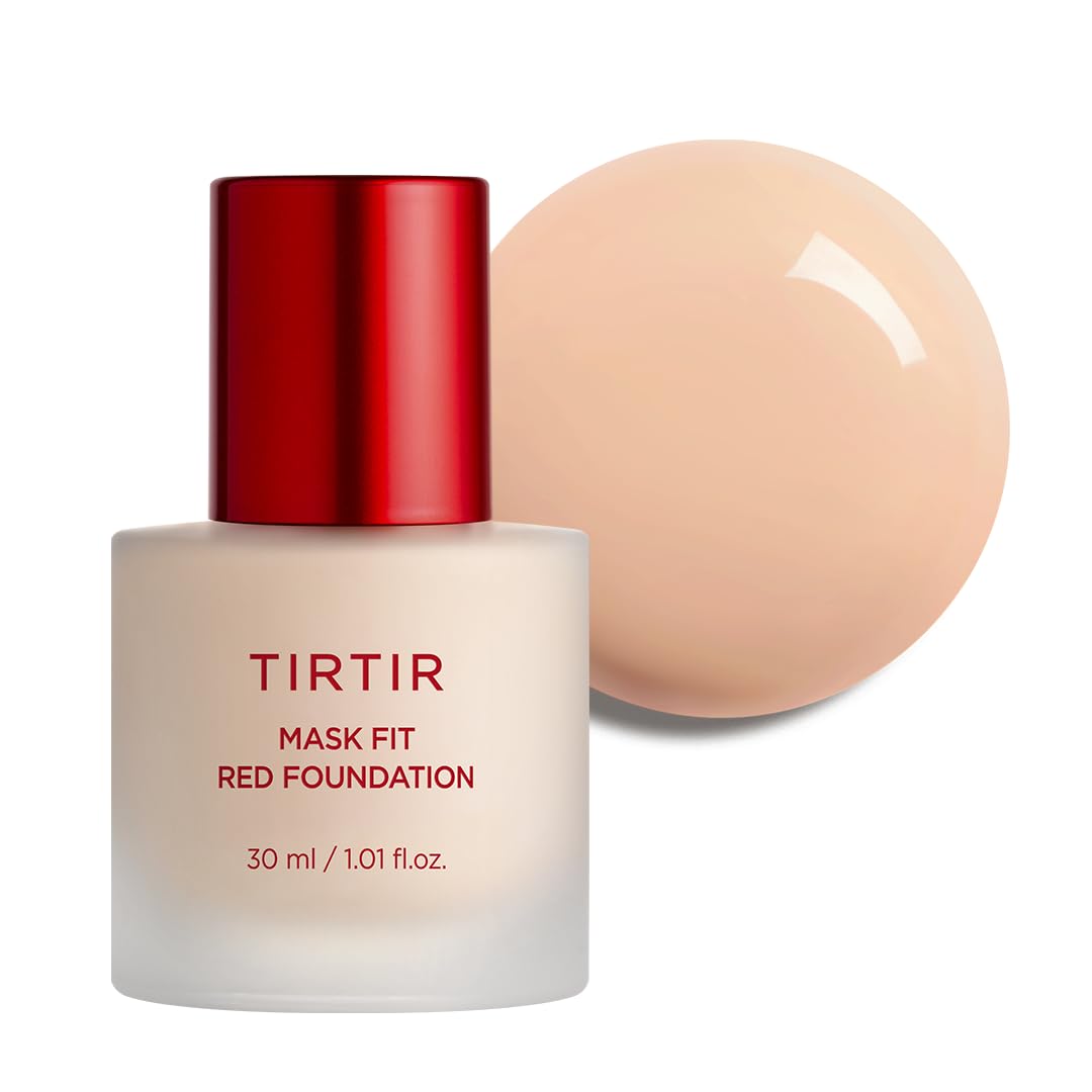 TIRTIR Mask Fit Red FoundationㅣLong Lasting Flawless Coverage, Energy Essence, Lightweight