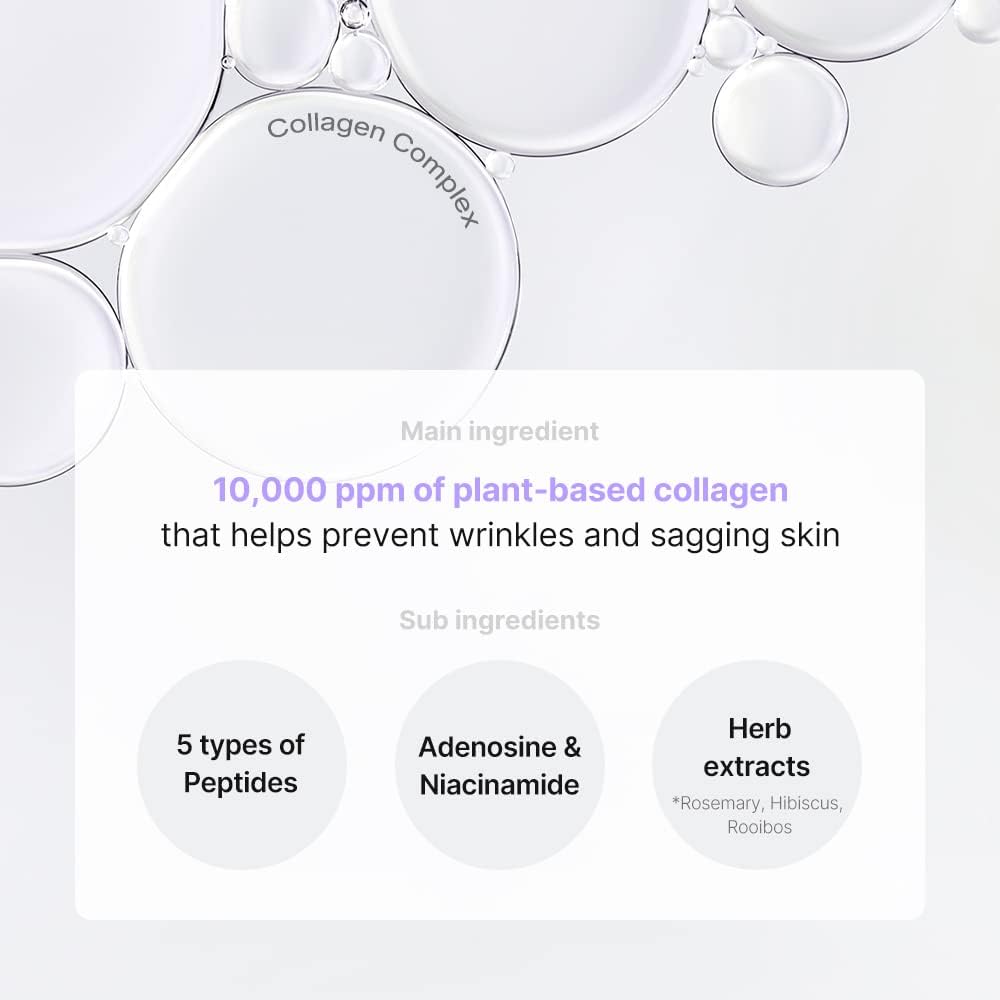 TIRTIR Collagen Lifting Eye Cream - Roller Applicator, Wrinkle Spot Treatment, Revitalizing