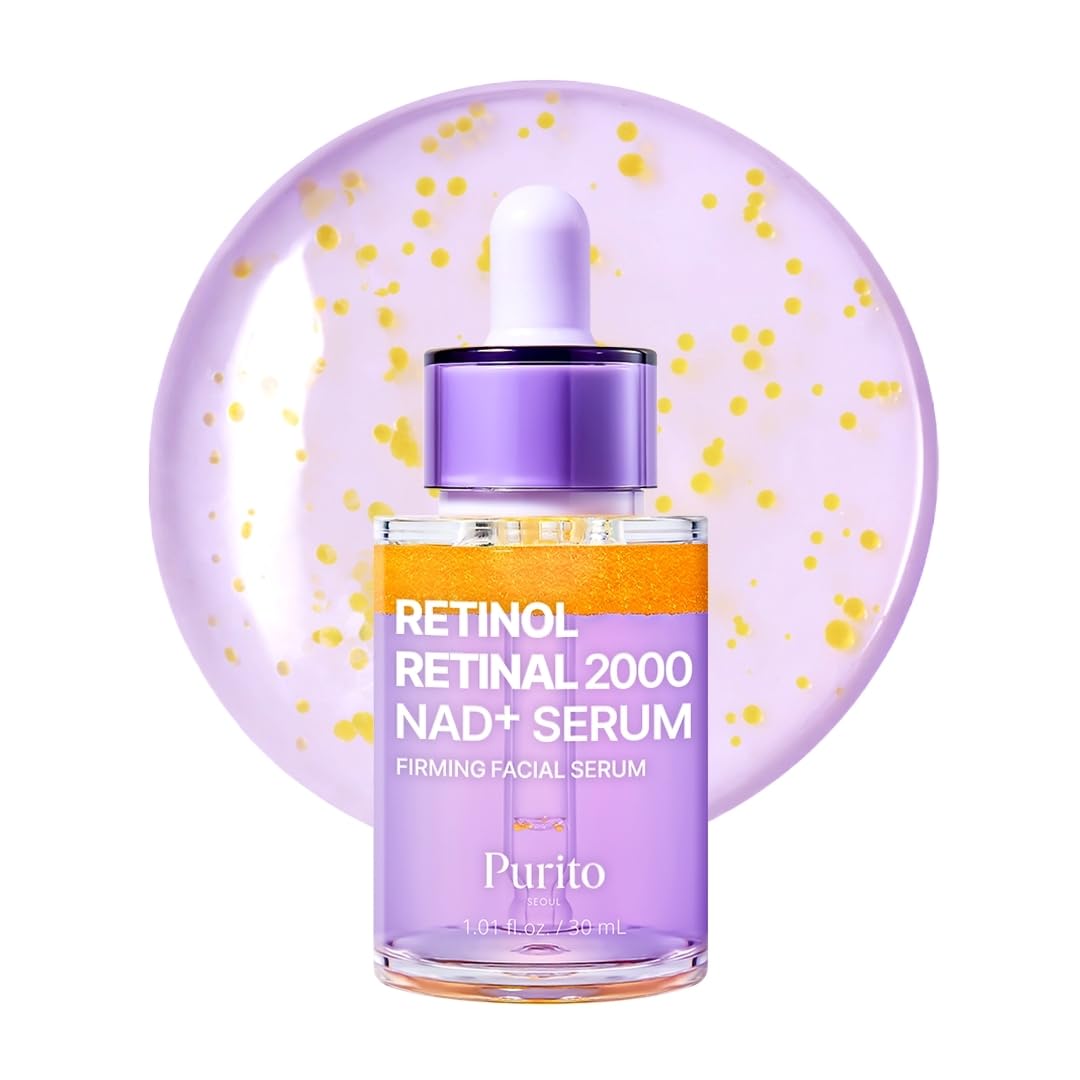 PURITO Retinol + Retinal Serum for Sensitive Skin, 1.01 fl.oz