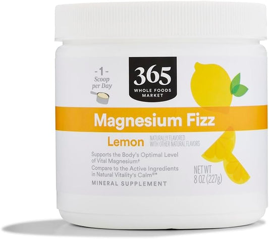 365 by Whole Foods Market, Magnesium Lemon Fizz, 8 OZ