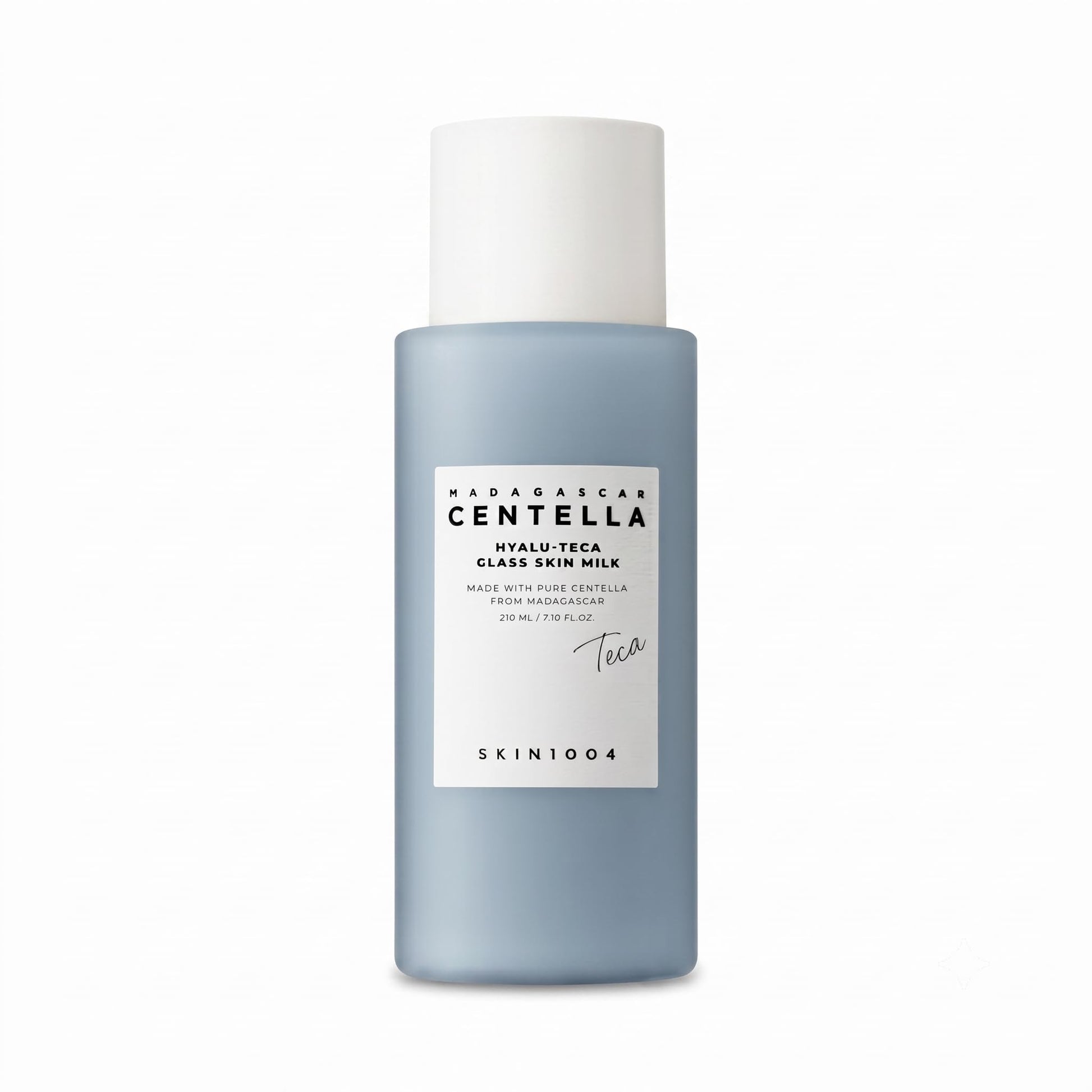 SKIN1004 Hyalu TECA Glass Skin Milk, Hydrating Face Moisturizer for a Dewy Glow, Milky Toner with