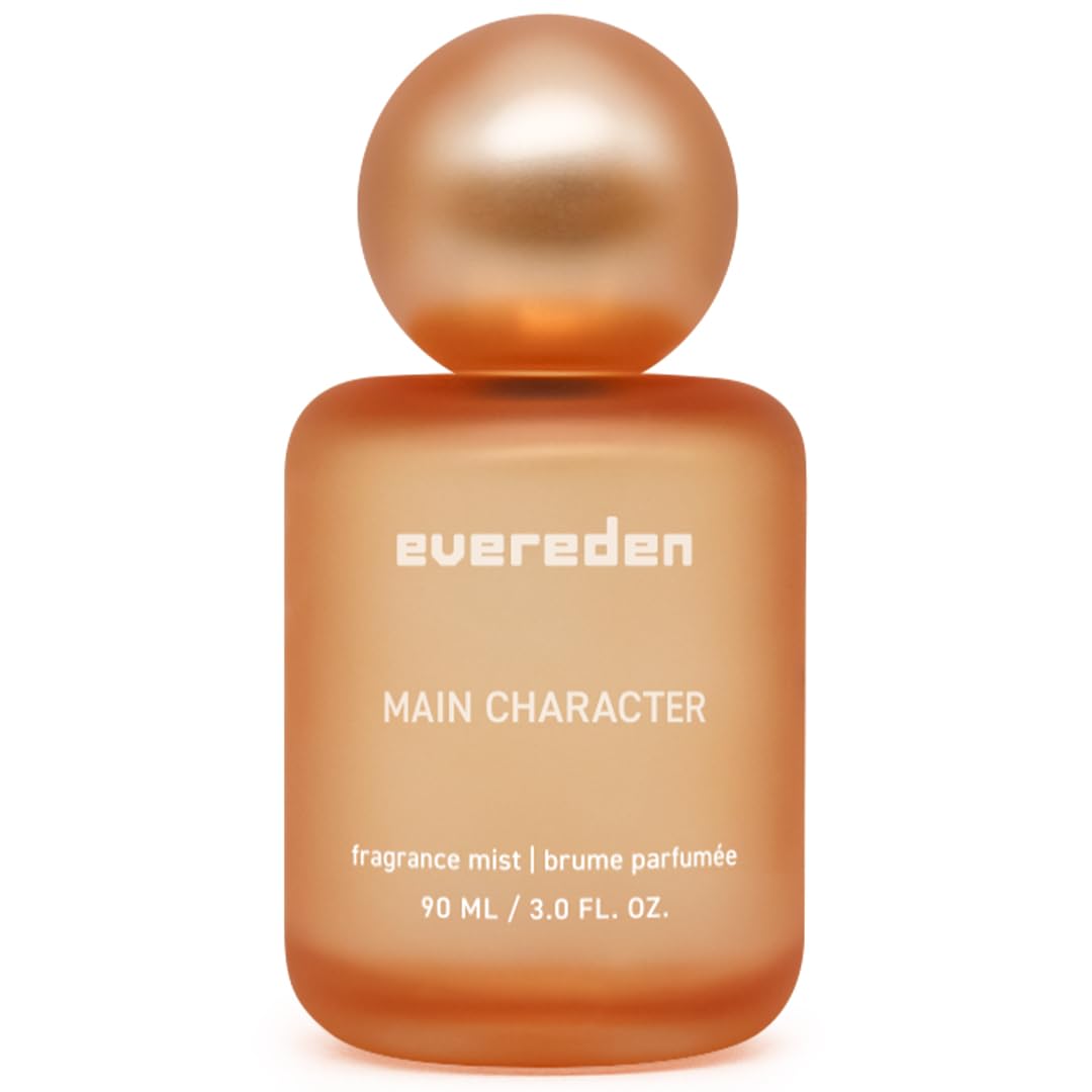 Evereden Fragrance Hair and Body Mist - Main Character: Clean and Vegan Collectible Hair and Body Spray for Teen Girls - Amplify Your Self Expression with Iconic Scents in Aesthetic Bottles