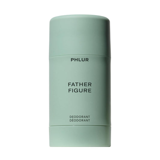 PHLUR Father Figure Natural Deodorant - 48 Hour Odor Protection Baking Soda Free & Aluminum Free Deodorant - Salicylic Acid, Arrowroot Powder & Tamanu Oil - No Residue or Irritation