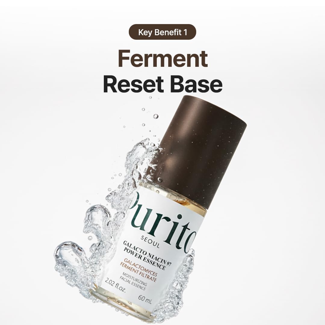 PURITO Galacto Niacin Essence | Ferment Essence For Skin Pore Control