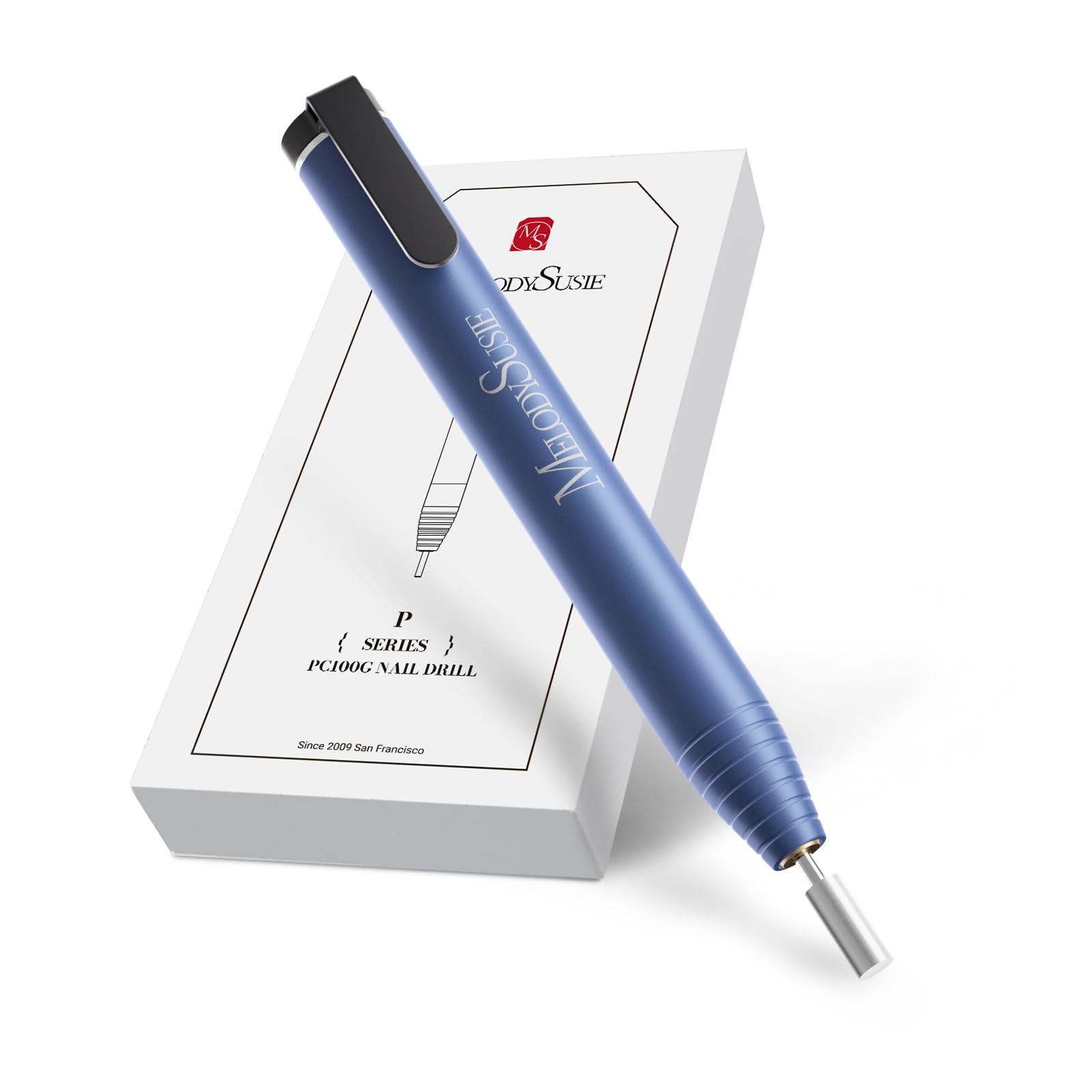 MelodySusie Pen-Shaped Nail Drill PocketNail PC100G for Nail Beginners