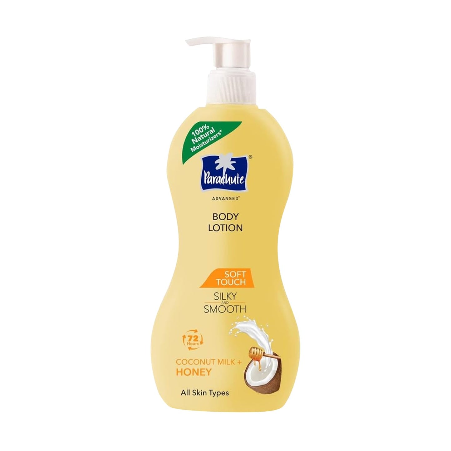 Parachute Advansed Soft Touch Body Lotion with Pure Coconut Milk & Honey |For Women & Men | All