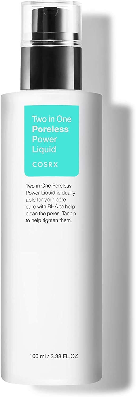 COSRX Two in One Poreless Power Liquid, Pore Tightening Toner, 3.38 fl oz