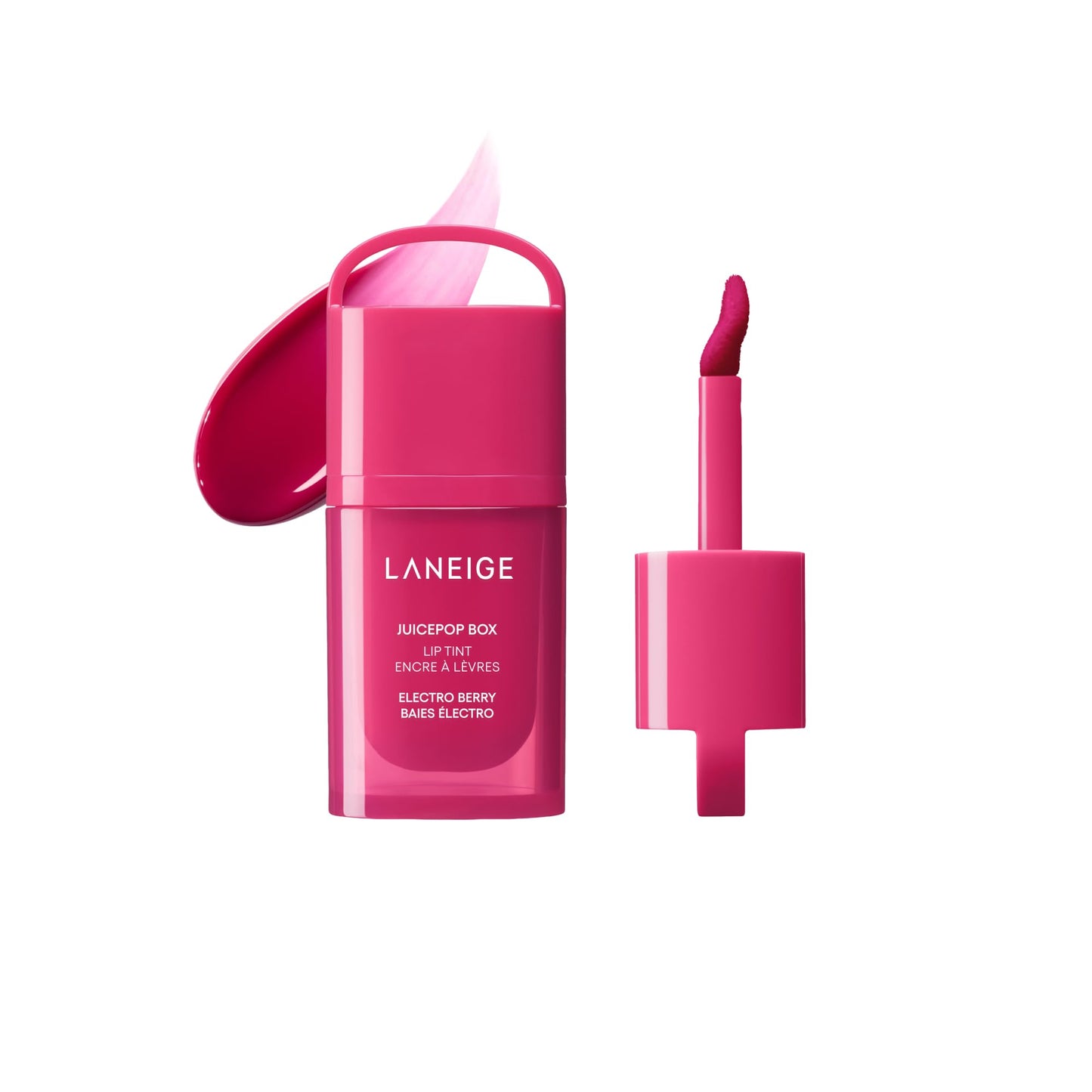 LANEIGE JuicePop Box Korean Lip Tint: Long-Lasting Hydrating Lightweight Tint, Buildable Juicy