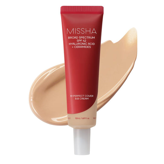 MISSHA M Perfect Cover BB Cream No.23 Natural Beige SPF 42 PA+++ 1.69 oz