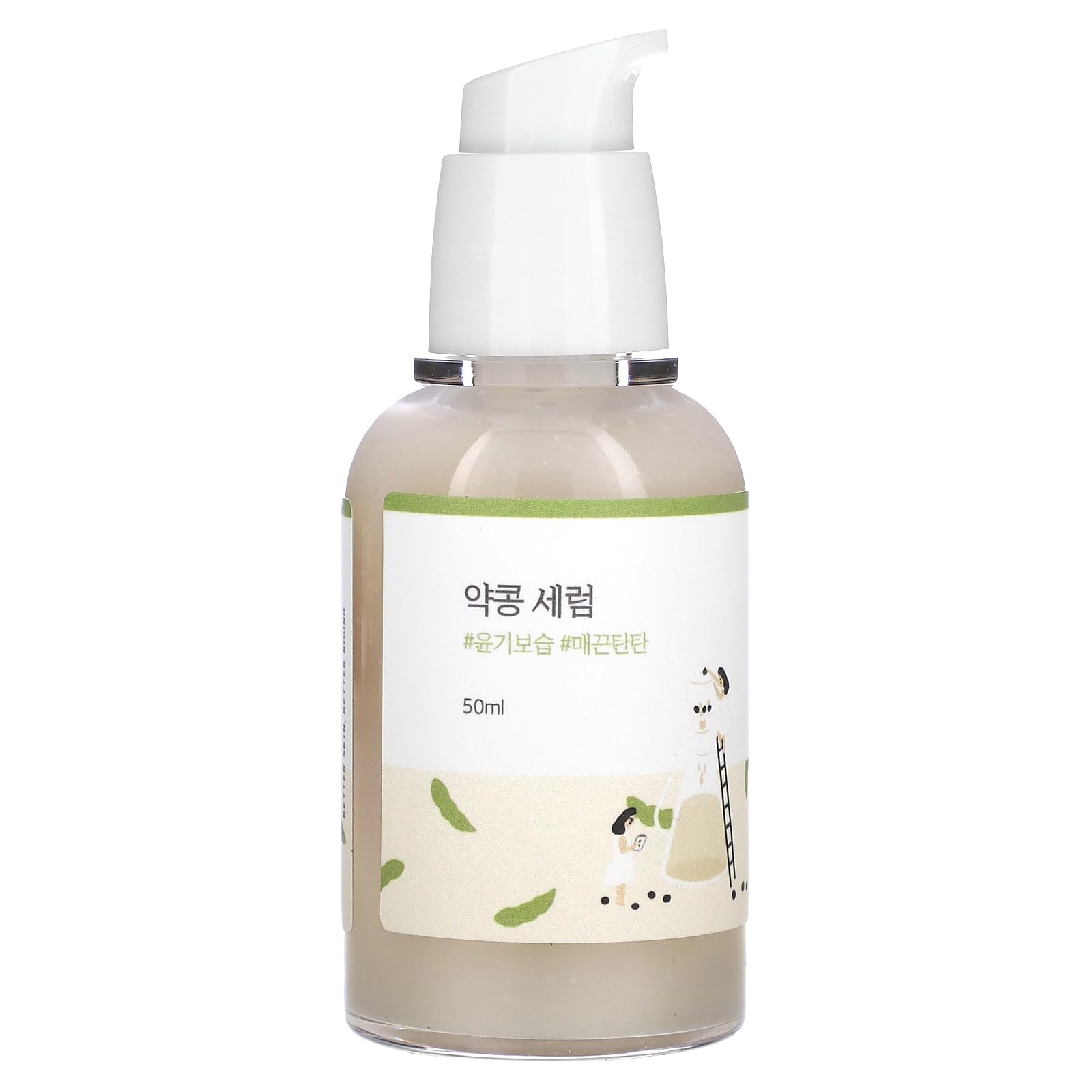 ROUND LAB Soybean Serum (Unscented) | Rejuvenating & nourishing serum with deep nutrition