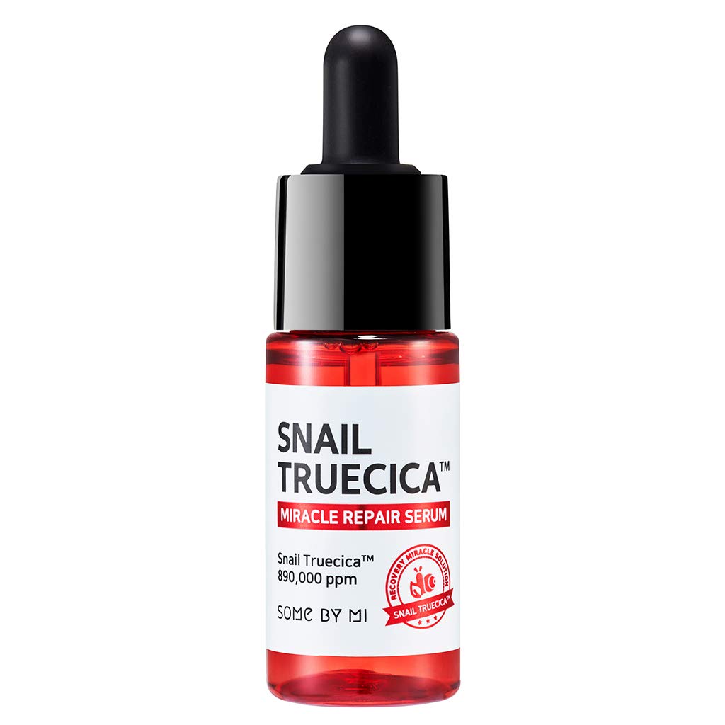 SOME BY MI Snail Truecica Miracle Repair Starter Kit/Toner 1.01Oz, Serum 0.33Oz, Gel Cleanser
