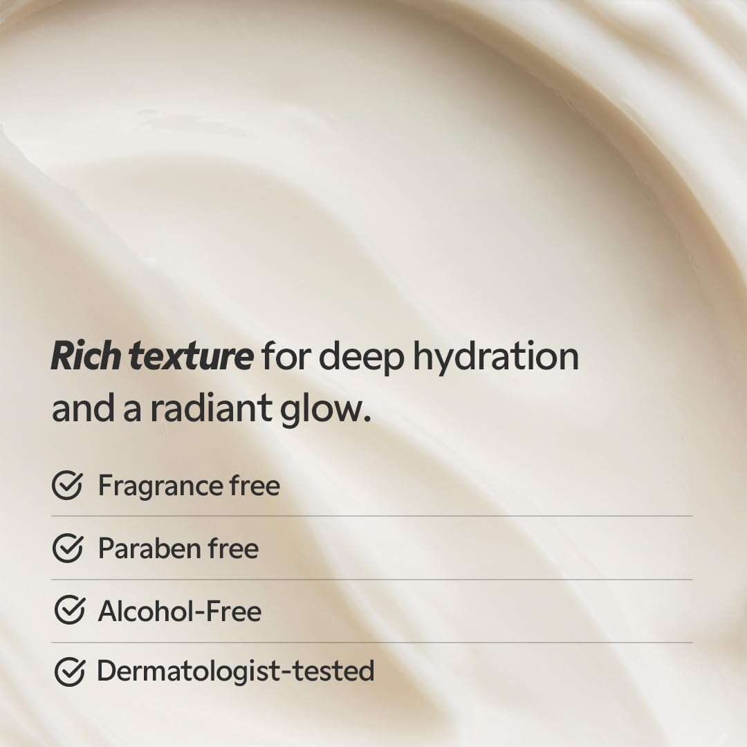 TIRTIR Natural Ceramide Cream | Deep moisturizer for Glass Skin, Polyglutamic acid, Centella