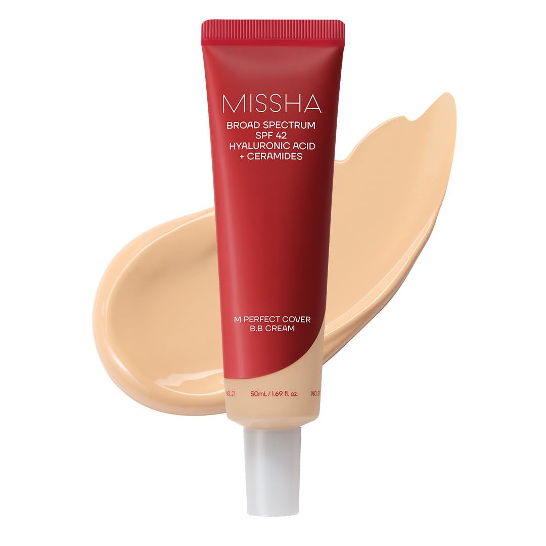 MISSHA M Perfect Cover BB Cream No.27 Honey Beige SPF 42 PA+++ 1.69 oz