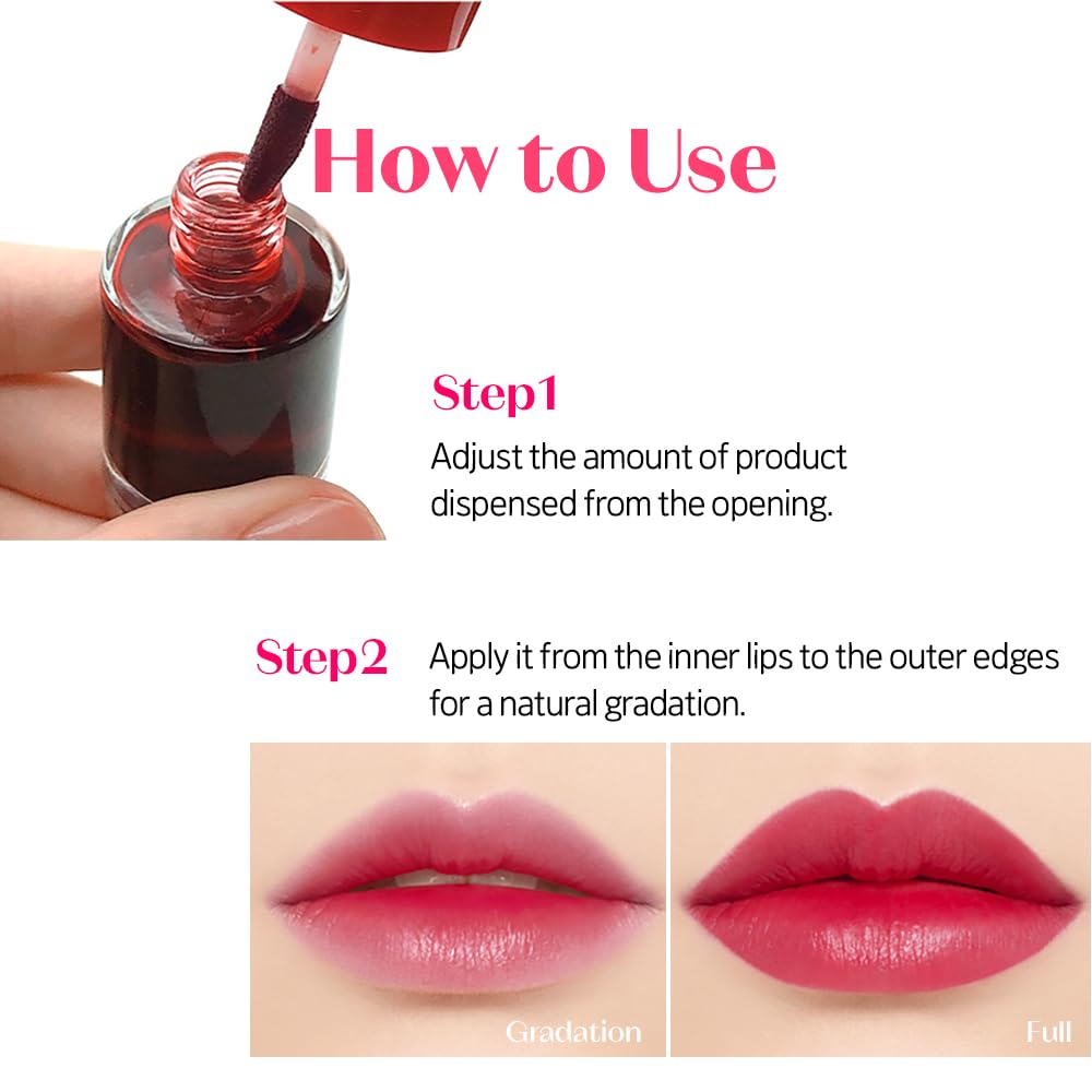 ETUDE Dear Darling Water Tint 3 Color Lip and Cheek Stain Set, 9g x 3