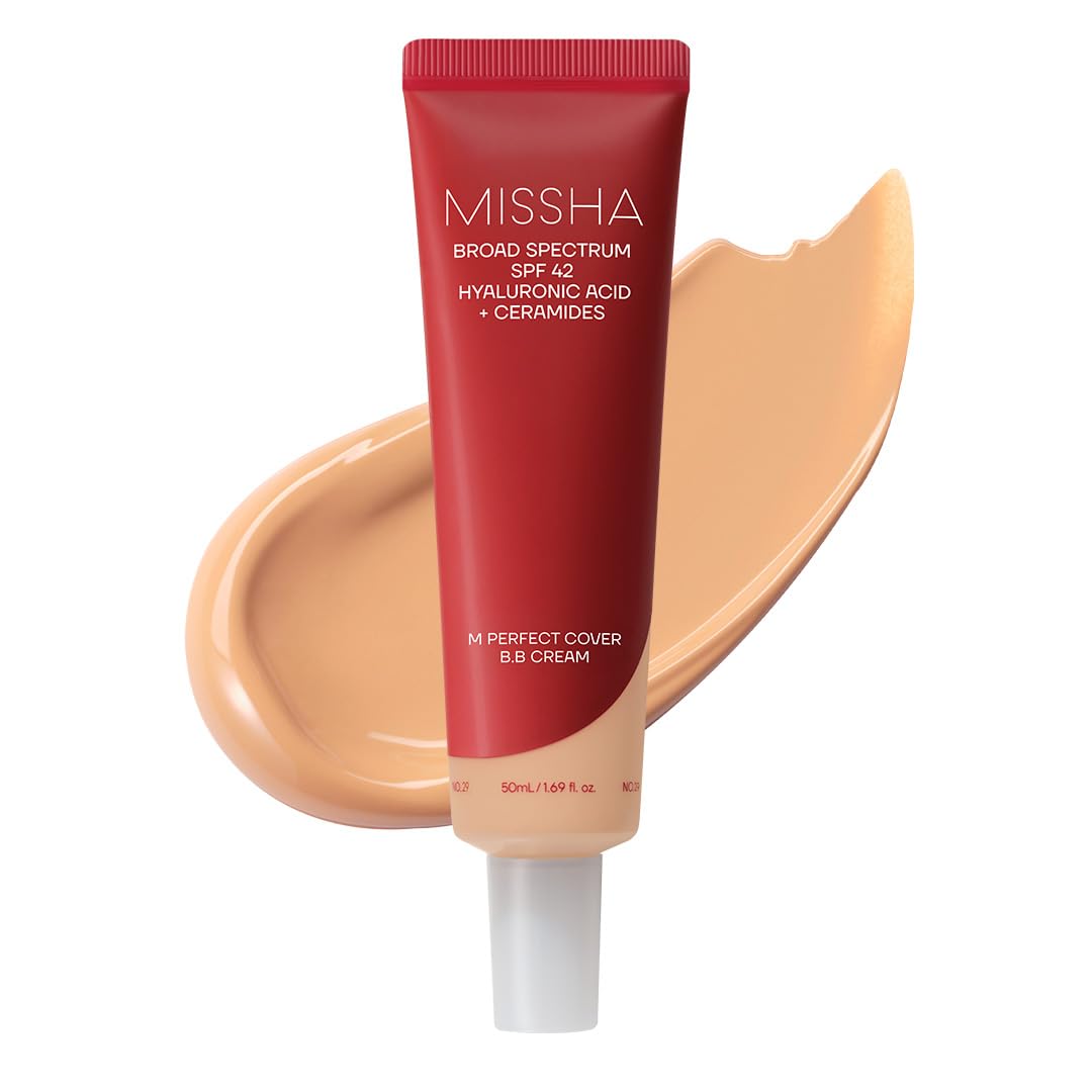 MISSHA M Perfect Cover BB Cream No.29 Caramel Beige SPF 42 PA+++ 1.69 oz