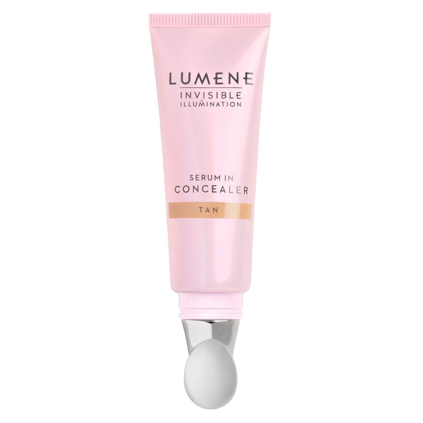 Lumene Invisible Illumination Serum in Concealer - Vitamin E Hydrating Concealer - Lightweight Color Corrector for Dark Circles - Multi-Use Makeup Hybrid - Tan (10ml)