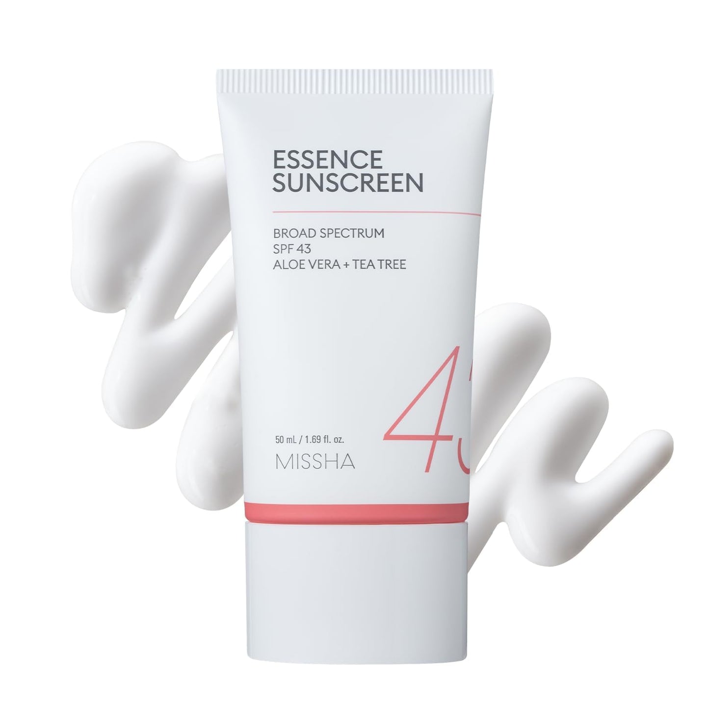 MISSHA All Around Essence Sunscreen SPF 43 No White Cast 1.69 oz