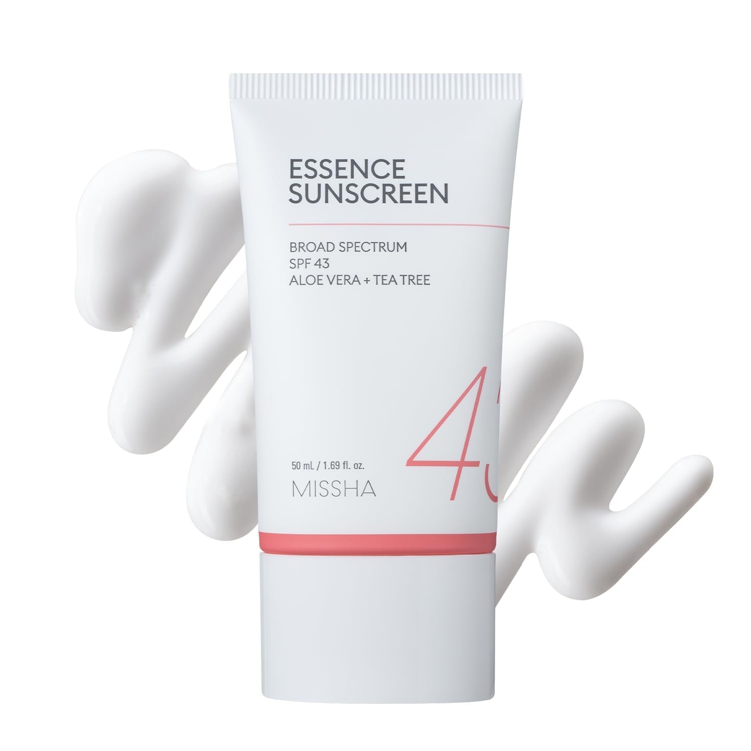 MISSHA All Around Essence Sunscreen SPF 43 No White Cast 1.69 oz
