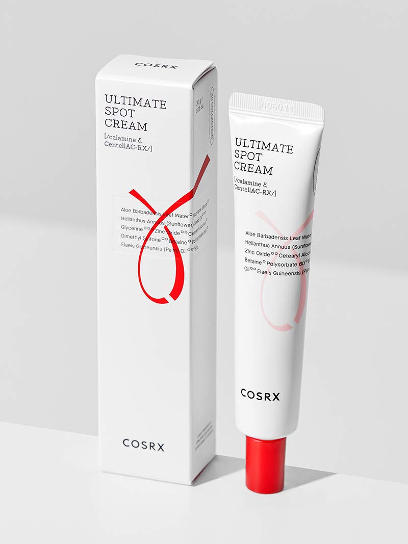 COSRX Acne Spot Treatment with Zinc Oxide, Pimple Cream, 1.05 fl.oz