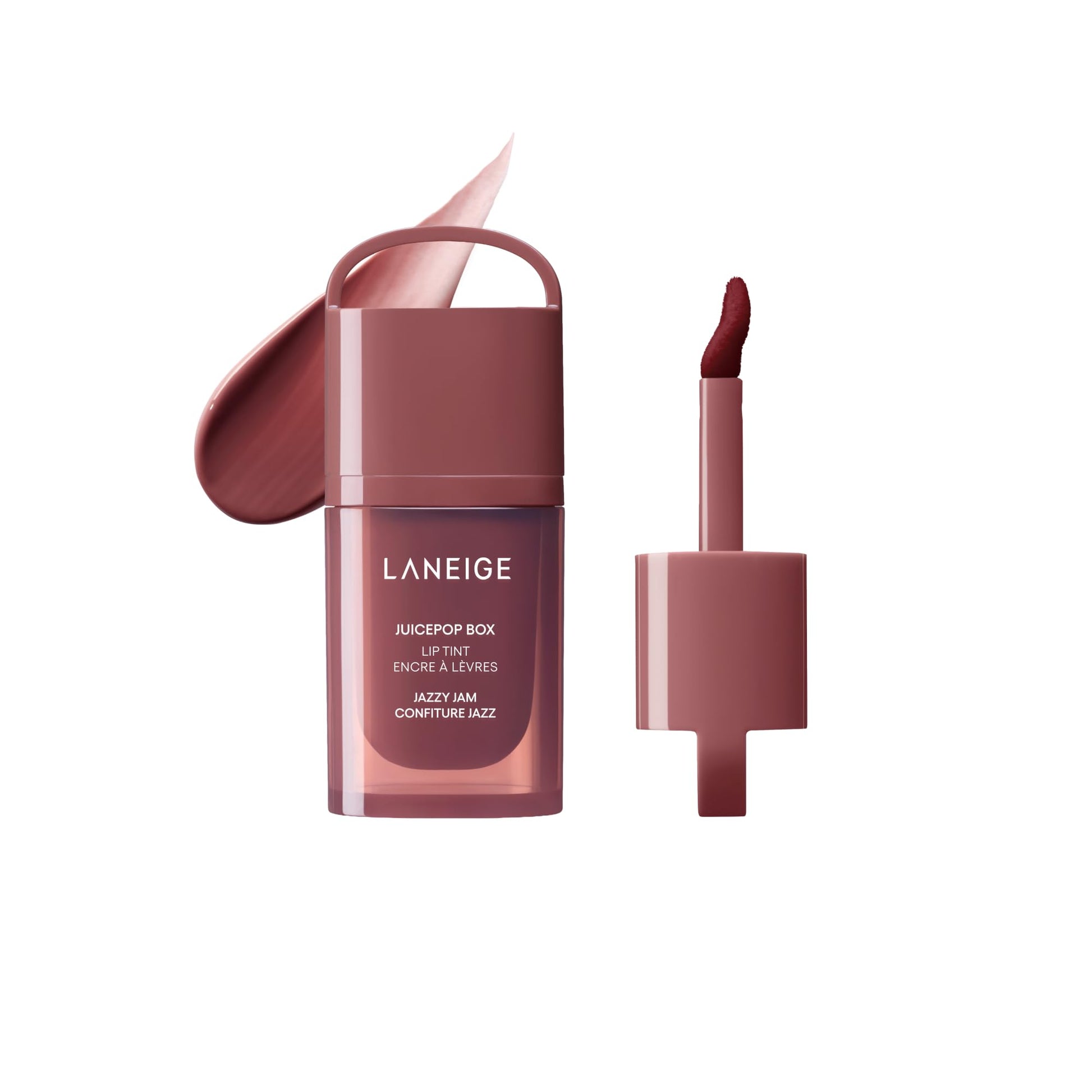 LANEIGE JuicePop Box Korean Lip Tint: Long-Lasting Hydrating Lightweight Tint, Buildable Juicy