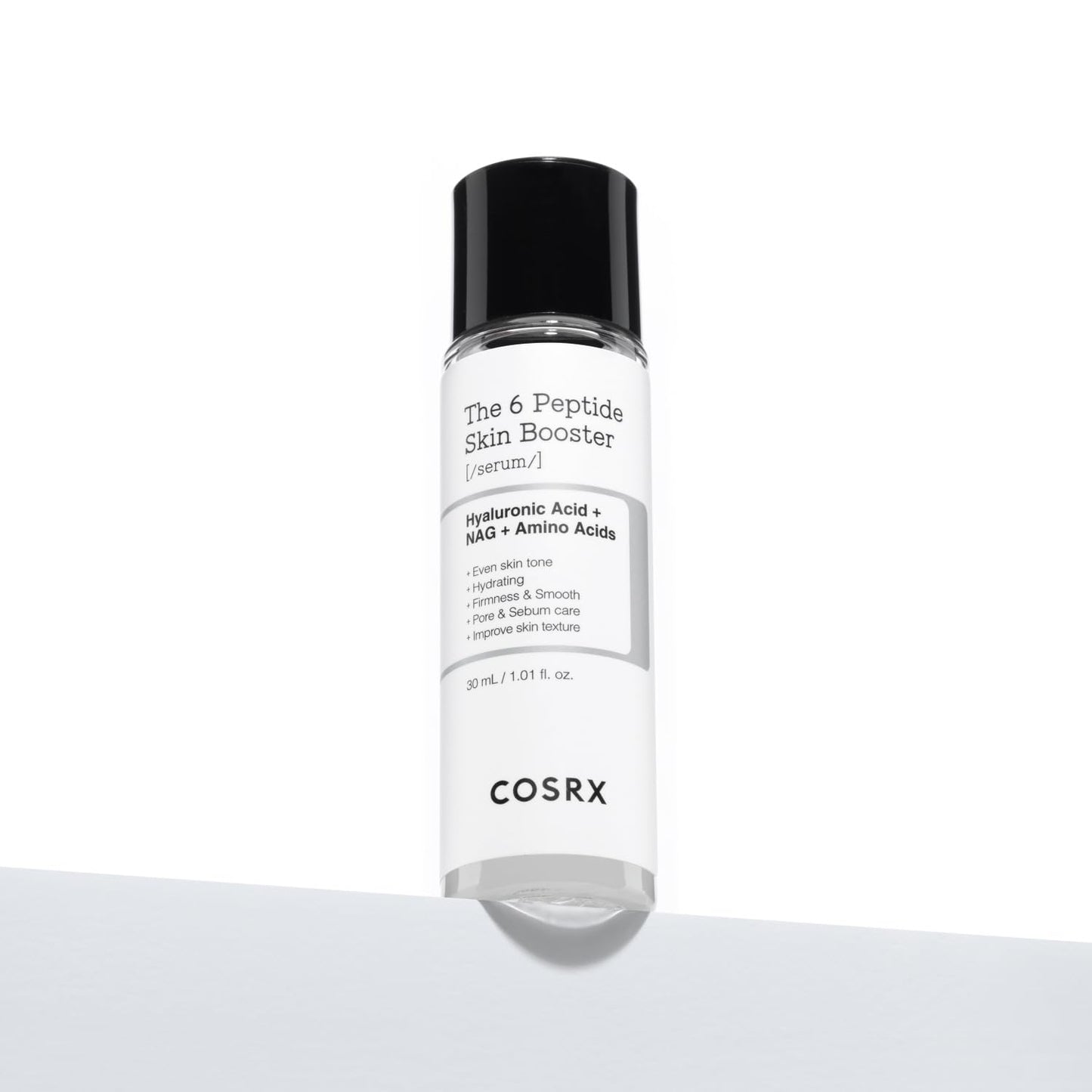 COSRX Mini-Sized 6X Peptide Collagen Skin Booster Toner Serum 1.01 Fl Oz