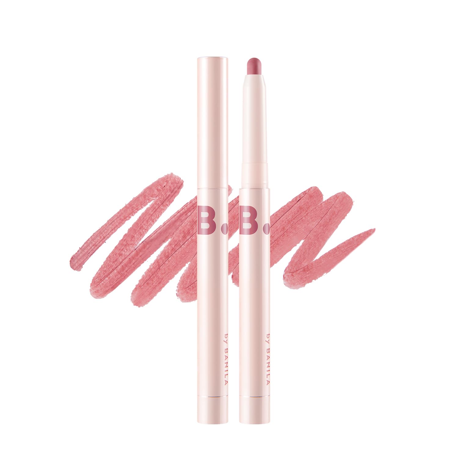 BANILA CO Smudging Lip Pencil - Soft Matte Lip, PK02 Pink Chou (0.02 oz)