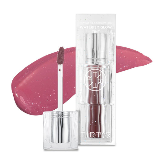 TIRTIR Waterism Tinted Lip Gloss #01 Mauve Rose, 0.14 Fl Oz – Kiss Ready Lipgloss, 12H Long Lasting Non Sticky Natural Tinted Glow Korean Multiuse Cheek and Lip Tint for Women gift