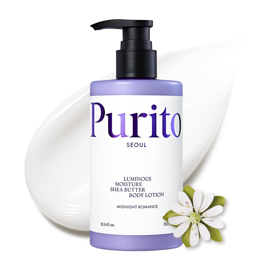 PURITO Shea Butter Lotion (Midnight) | Body Lotion With Romantic Scent
