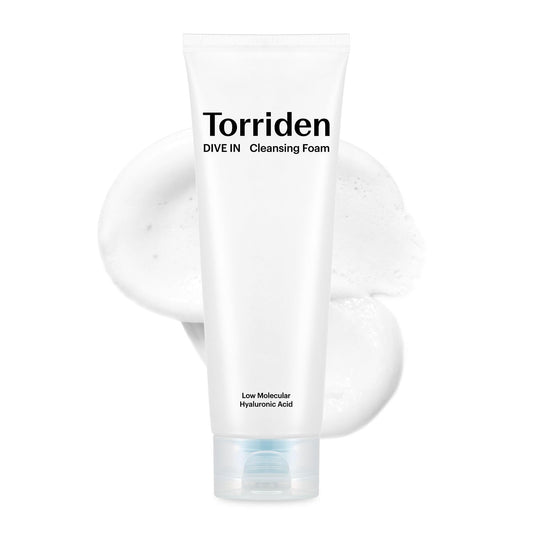 Torriden DIVE IN Cleansing Foam Face Wash 150ml (5.07 fl.oz.) | Hydrating Daily Facial Cleanser for