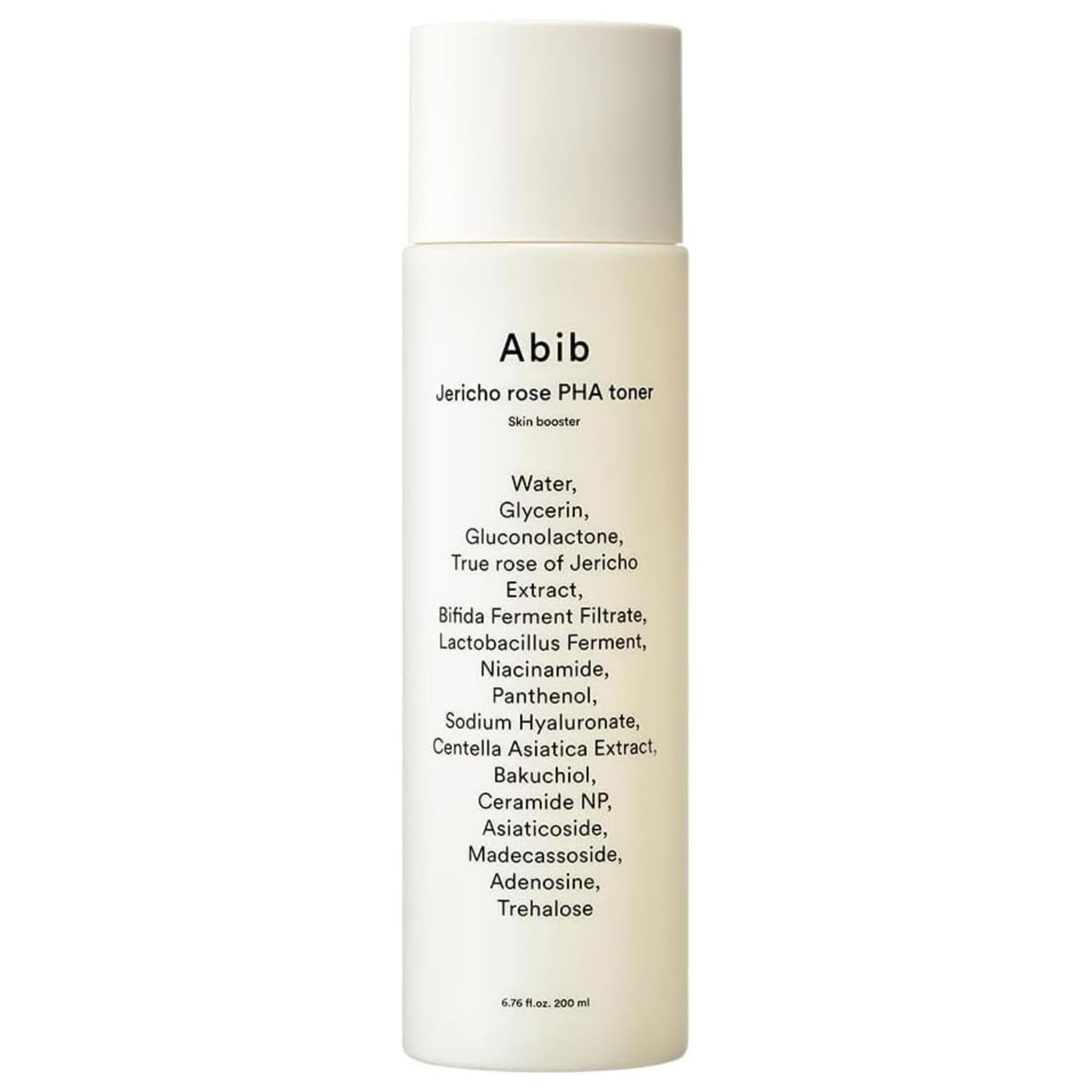Abib Jericho Rose PHA Toner Skin Booster 6.76 fl oz, Korean Skin Exfoliating Toner for Firming &